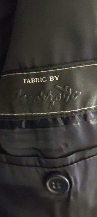 Cappotto blu scuro classico Marzotto