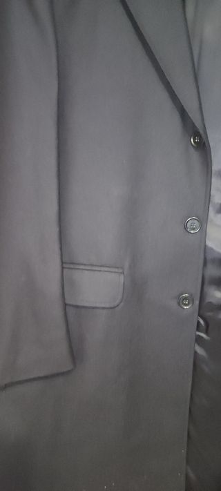 Cappotto blu scuro classico Marzotto