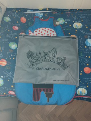 Saco bebé de ciudad miniatura