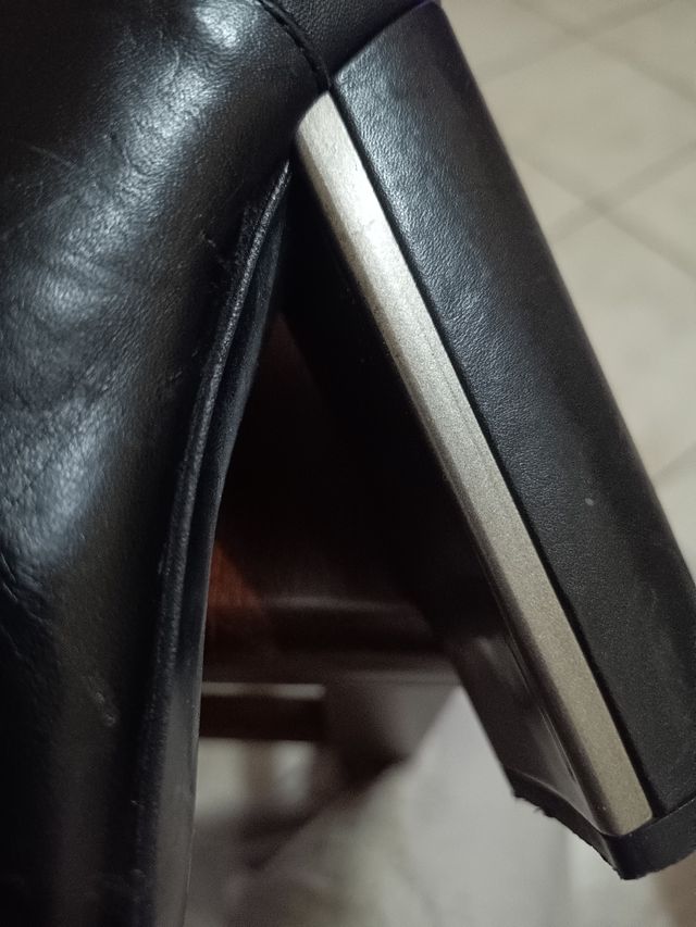 Stivali neri pelle 38 