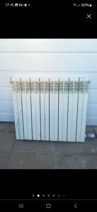 Radiadores aluminio calefacción caldera