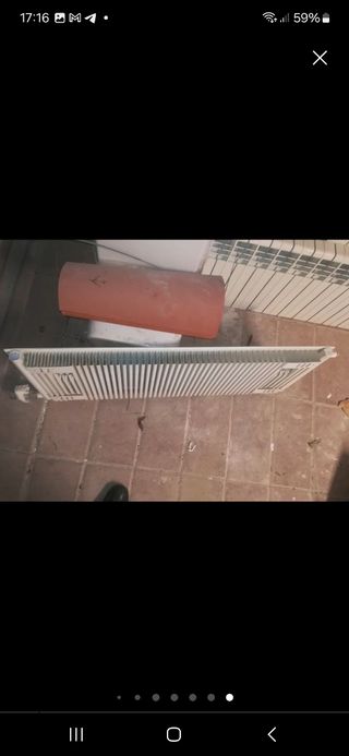 Radiadores aluminio calefacción caldera