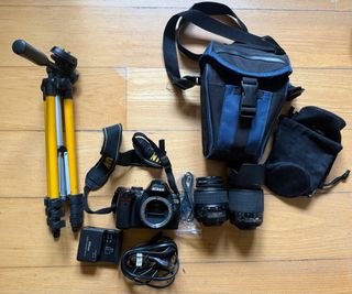 Cámara de fotos Nikon D60