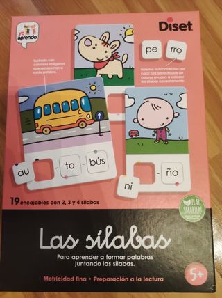 Juego Las sílabas