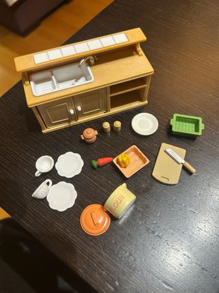 Sylvanian families cocina
