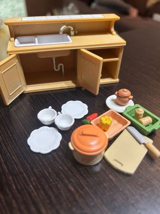Sylvanian families cocina