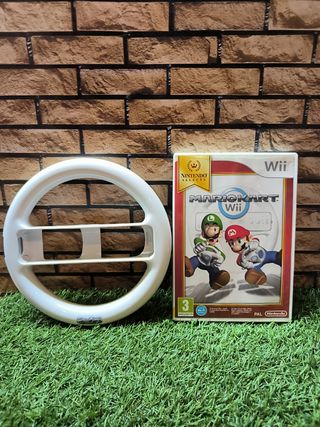 Mario Kart Wii + Volantes Wii