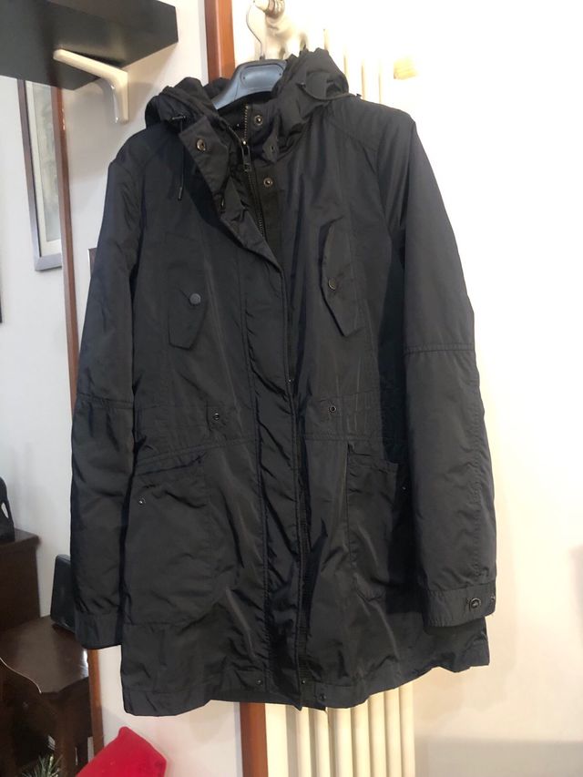 Piumino Zara donna con cappuccio