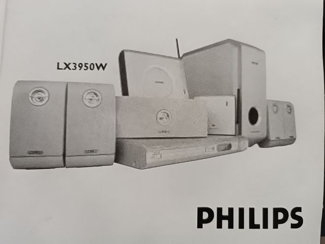 Home cinema philips lx 3950 w