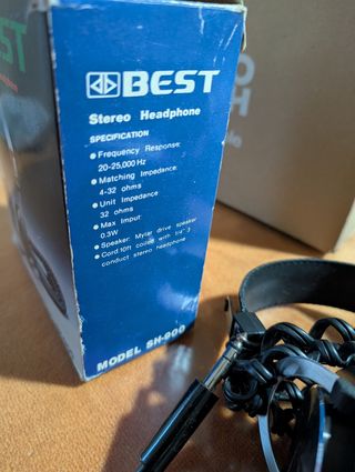 Auriculares vintage antiguo colección