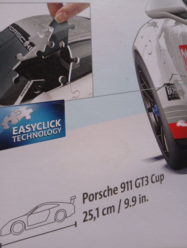 Puzzle 3D Porsche 911 GT3 cup-New Pack 