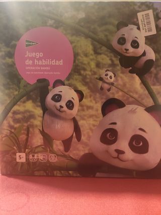 Juego de habilidad pandas 5+
