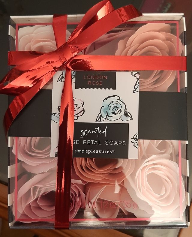 Jabón pétalos de rosa