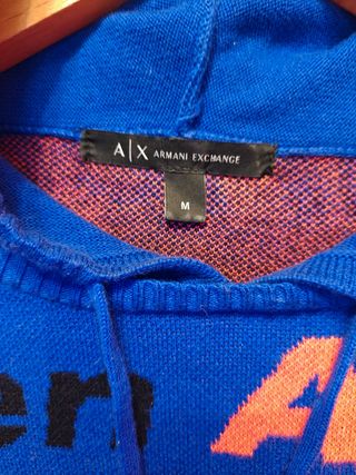 Armani Exchange Pullover con Cappuccio