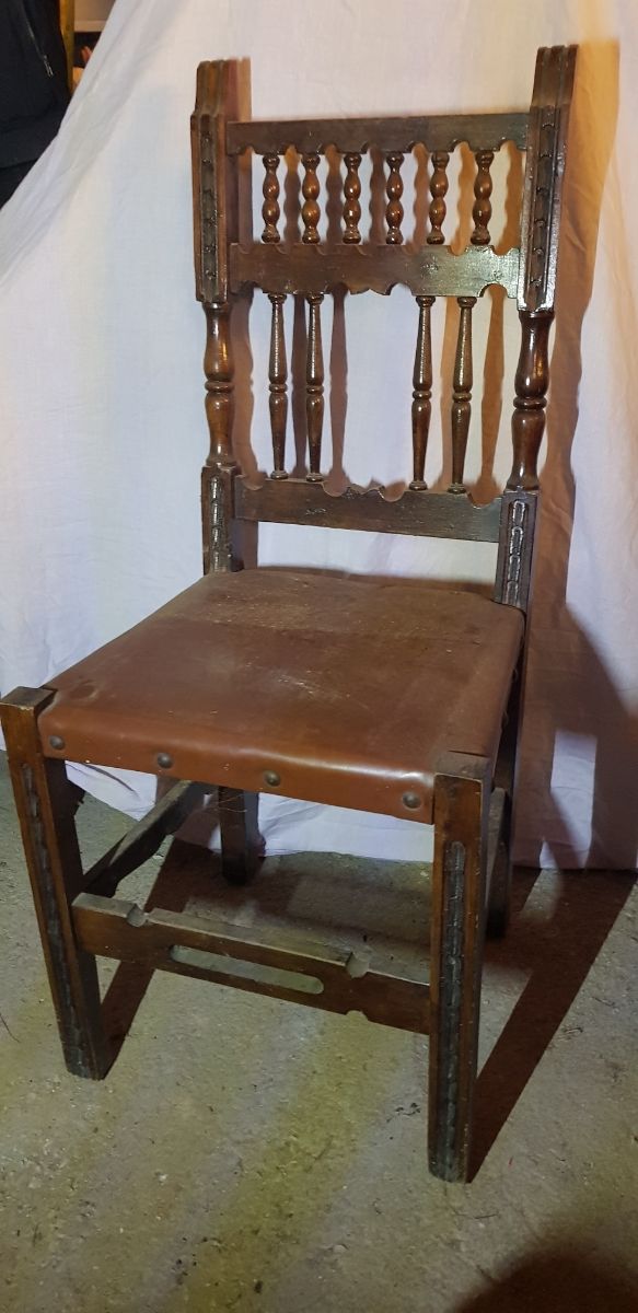 Vendo 3 sillas rusticas