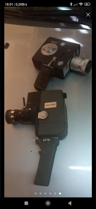 Cámaras super8 antiguas