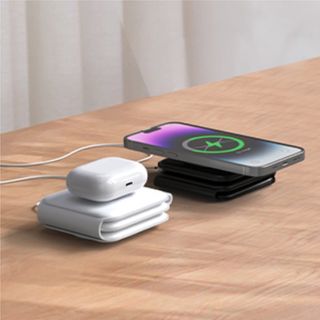 2 Cargadores inalámbrico color negro