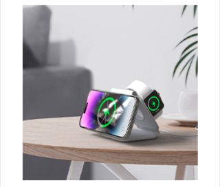 2 Cargadores inalámbrico color negro