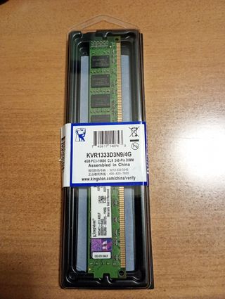 RAM kingstone 4gb DDR3