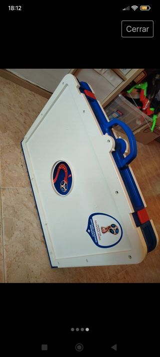 Futbolín Playmobil 