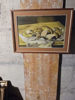 Dipinto  funghi