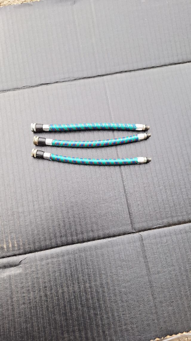 Racord inflador bombin aire bicicleta  varillas