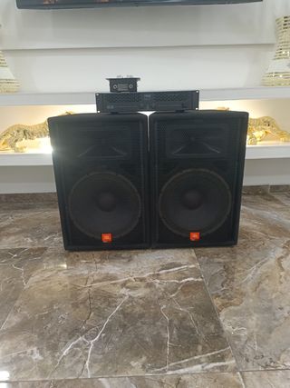 Equipo de música altavoces JBL