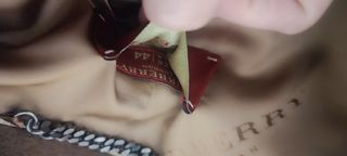 Abrigo Burberry marrón