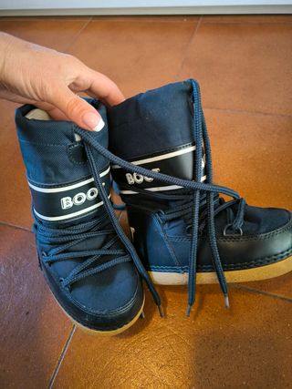 Moon boot bambino scarponi neve blu26/28