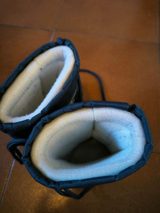 Moon boot bambino scarponi neve blu26/28