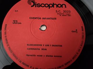 Vinilo Cuentos Infantiles