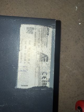 Cargador carretilla 80v