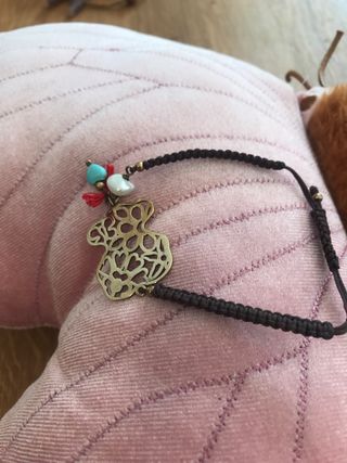 PULSERA TOUS VERMEILPLATA BAÑADA EN ORO