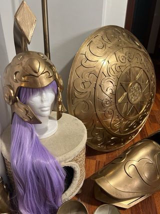 Cosplay Atenea Armadura Saint Seiya