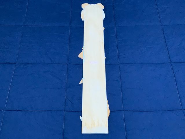 Metro in legno fatto/decorato a mano da appendere