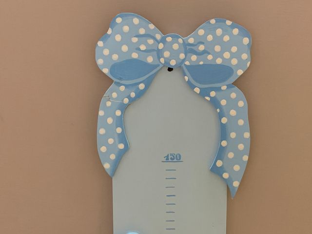 Metro in legno fatto/decorato a mano da appendere