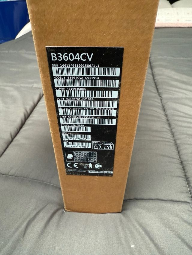 Ordenador portatil ASUS B3604CV PRECINTADO