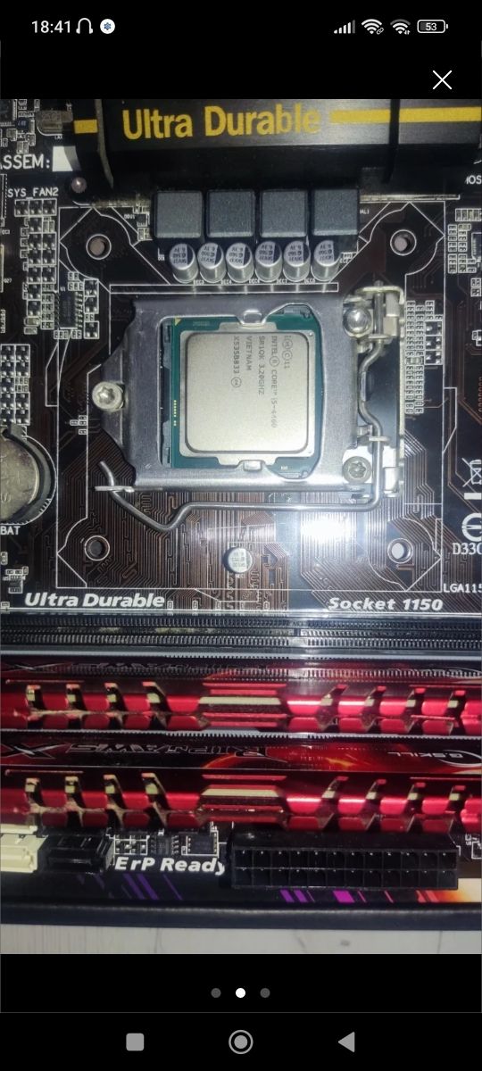 Placa Base + Procesador i5 + Ram