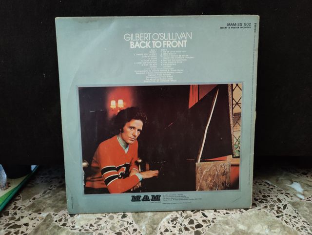 Vinilo Gilbert O´Sullivan