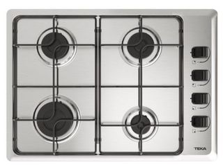 Encimera Teka HLX540KLAOE, 4 fuegos, inox, butano