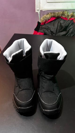 Botas nieve negras solo usada 1 vez talla 36