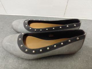 Bailarinas Rita Yellow de piel. N°39. Nuevas