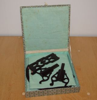 Cuadro vintage oriental china águila ave seda