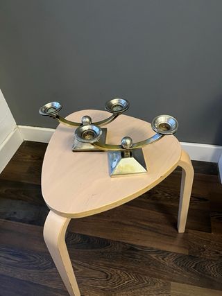 Candelabros metalicos Art Deco 2