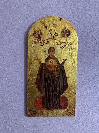 cuadros antiguos madera