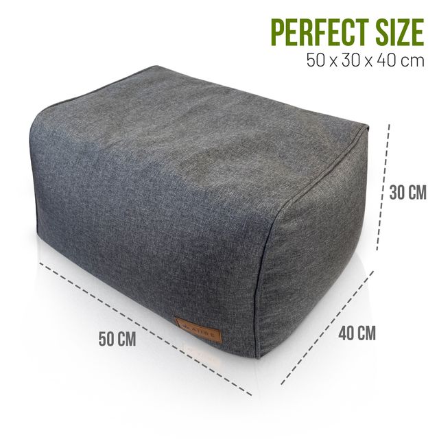 Reposapiés puff sofa para salon - LIQUIDACION