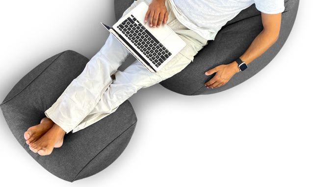 Reposapiés puff sofa para salon - LIQUIDACION