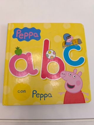 Peppa Pig. Libro de cartón - ABC con Peppa (Spanish Edition)