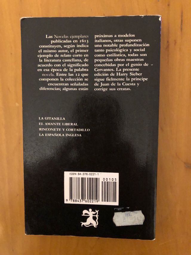 Novelas Ejemplares I. Miguel de Cervantes