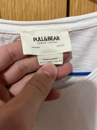 Camiseta Blanca Estampada